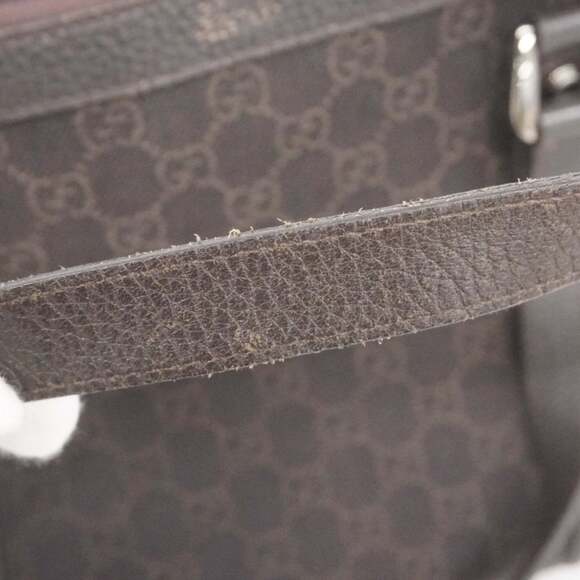 Gucci Abby Tote Bag 268640 Denim Brown Women's - Picture 11 of 16